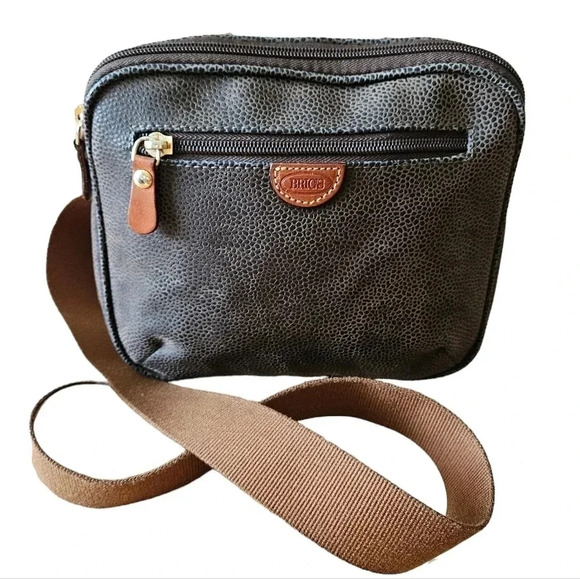 Bric's Leather Crossbody Mini  Camera Bag. - Picture 6 of 11